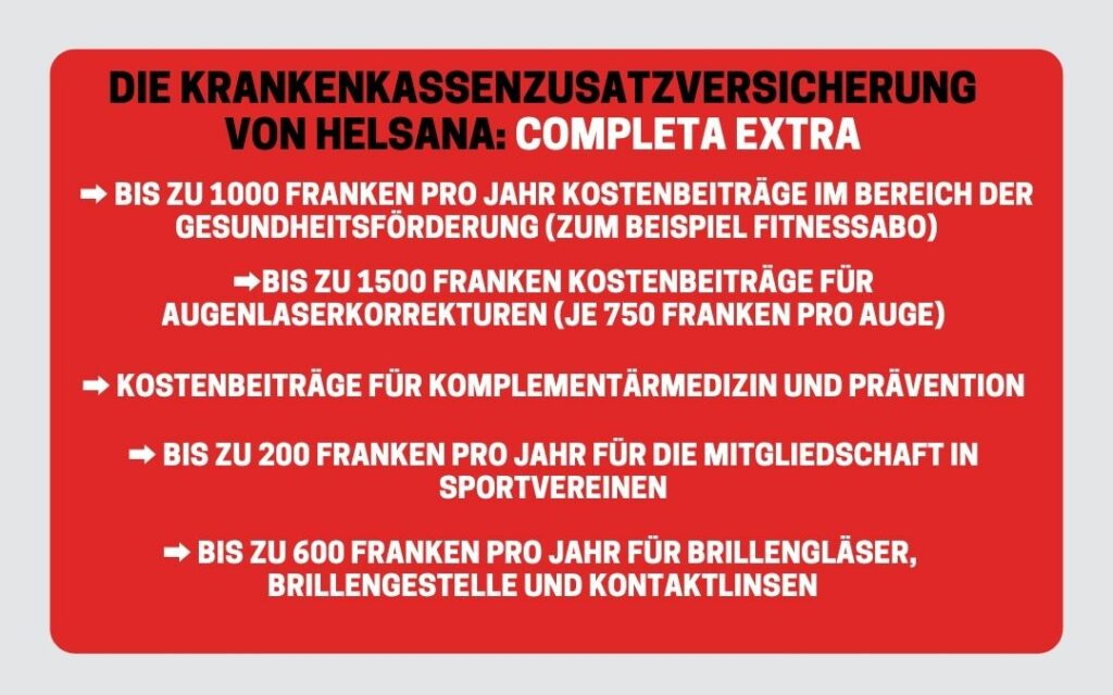 Completa Extra von Helsana
